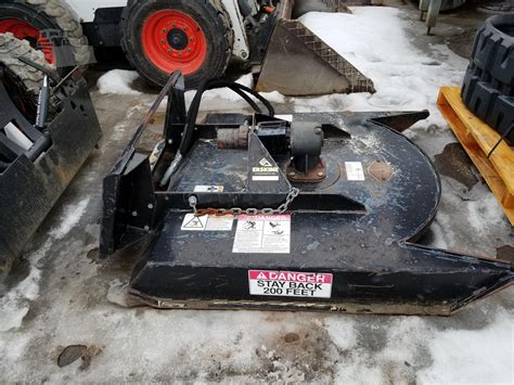 skid steer with grapple for rent|brush hog attachment rental cost.